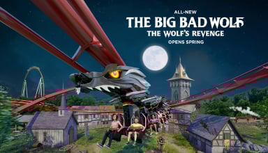 Busch Gardens Williamsburg The Big Bad Wolf Coming Spring 2025