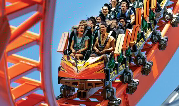 Take on Tigris in 2019 at Busch Gardens Tampa Bay. Check out this illustration of the coaster track!