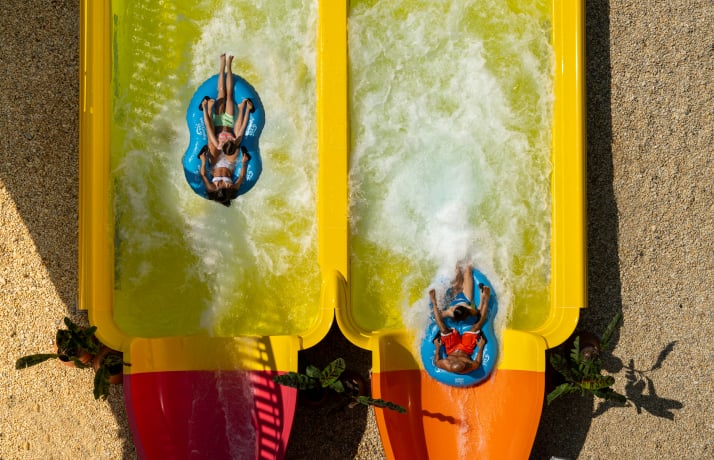Riptide Race at Water Country USA
