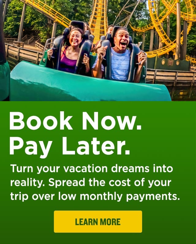Book a vacation package with low monthly payments using Uplift.