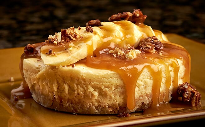 Bananas foster cheesecake at Virginia Food & Wine Festival
