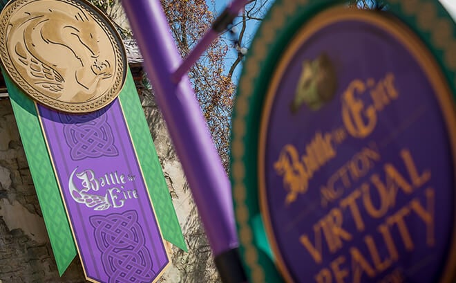 Battle for Eire Virtual Reality Ride at Busch Gardens Williamsburg