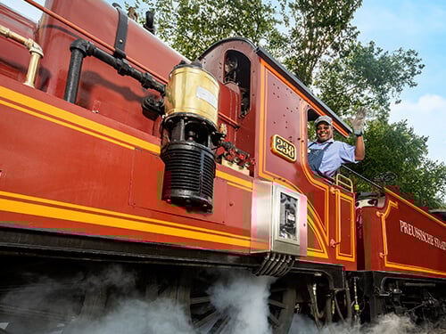 Busch Gardens Williamsburg Railway