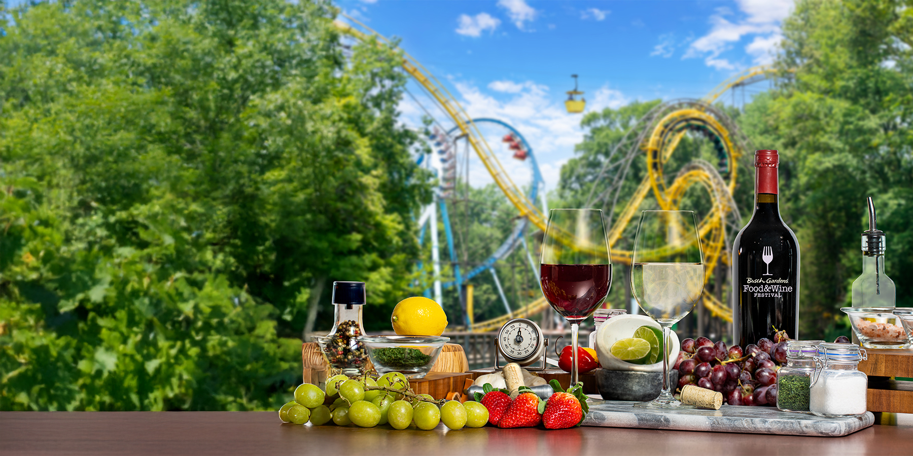 Food and Wine Festival Offerings at Busch Gardens Williamsburg