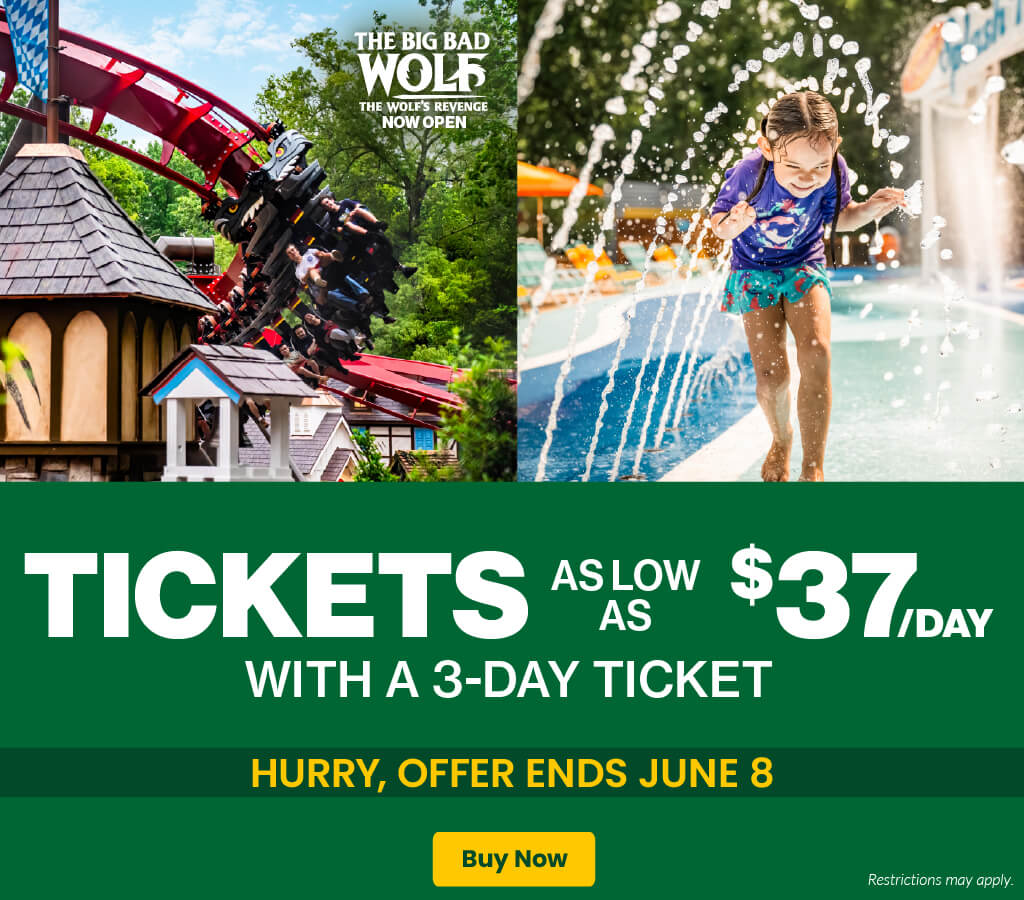 Busch Gardens Williamsburg Ticket Sale