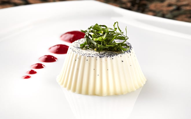 Meat-free and vegan options at food & wine