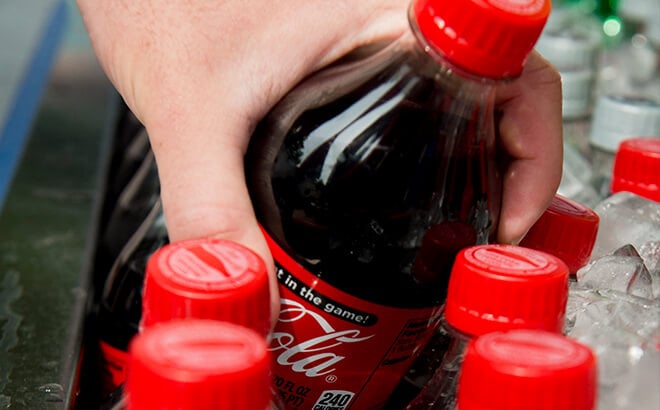 Cool down with a Coca-Cola
