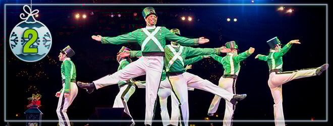 See an upbeat holiday show, Deck the Halls