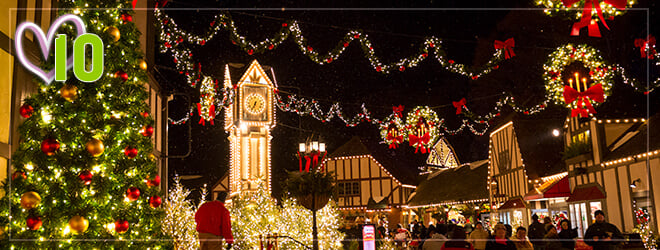 See the wreaths hanging in England