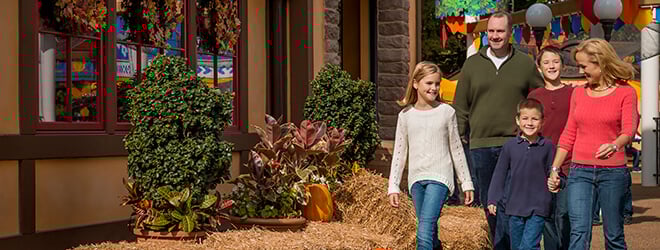 Enjoy fall decorations throughout Busch Gardens Williamsburg