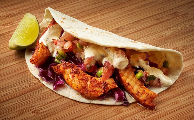 Fish taco at Virginia Food & Wine Festival