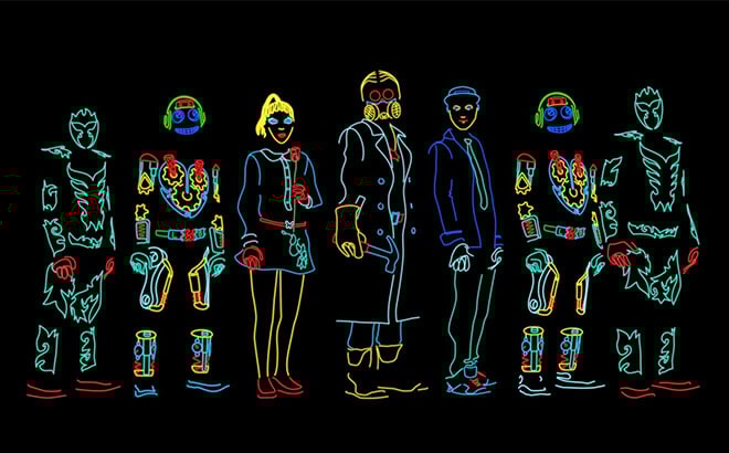 Light Balance dance troupe visiting Busch Gardens Williamsburg