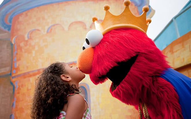 Sesame Street Forest of Fun kid play area and attraction