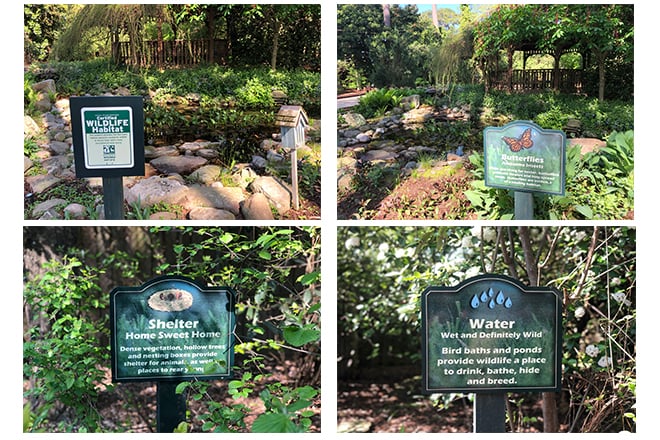 Habitat Tip Signs