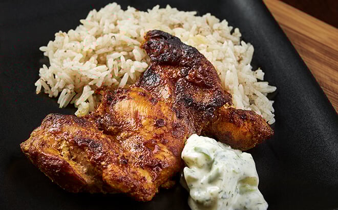 Tandoori chicken at Virginia Food & Wine Festival
