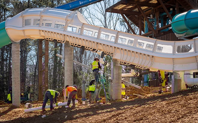 Cutback Water Coaster, Virginia’s first hybrid water coaster, coming to Water Country USA May 2019